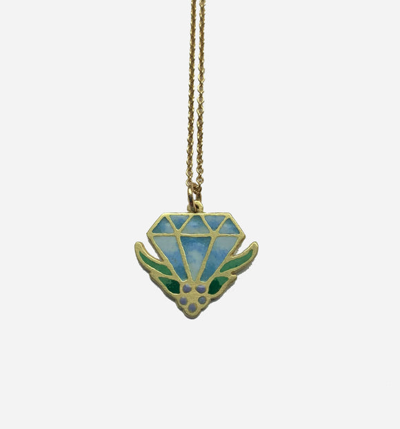 Diamond Tattoo Pendant