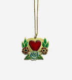 Heart with Flowers Tattoo